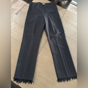 Cache Women's Black Pants  Beaded Edge Embellished size M